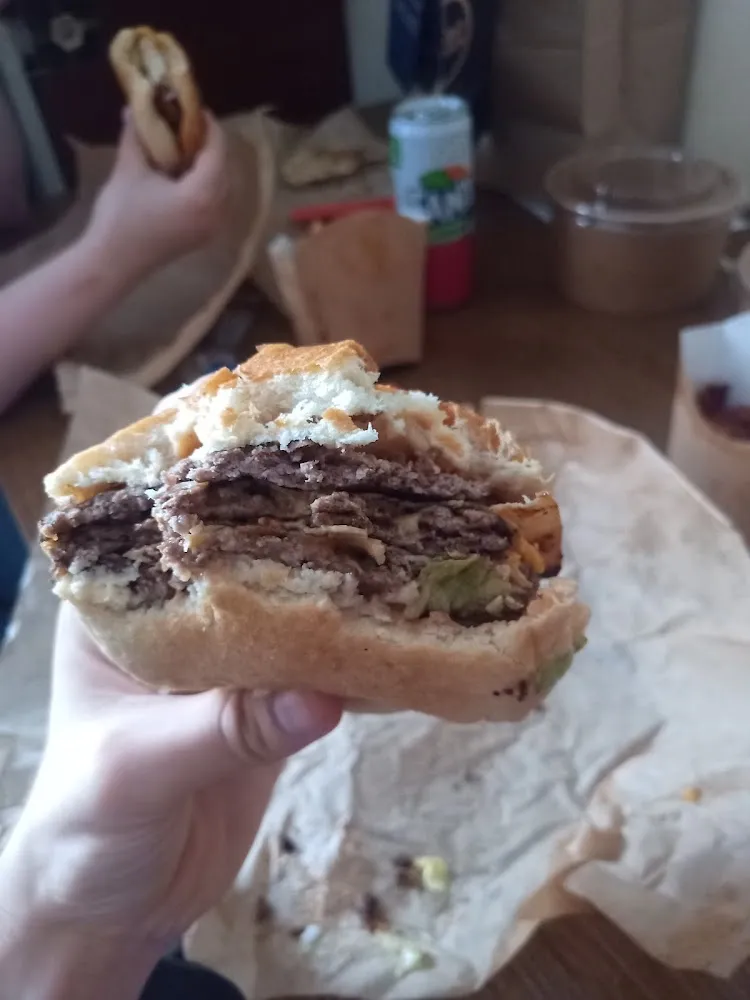 Burger Frites Maison Smach Becon XL